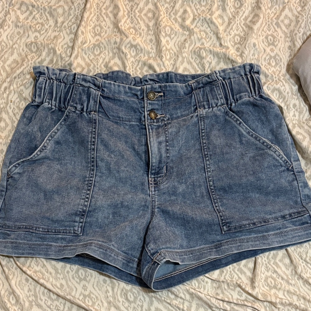 Denim Blue Women's Shorts
